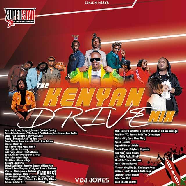 VDJ Jones Kenyan Drive Mix 2021 Mp3 Download